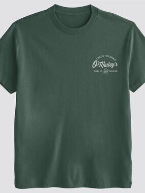 Men's O'Malley's Pub Short Sleeve Graphic T-Shirt - Green, S